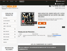 Tablet Screenshot of midialbum.com